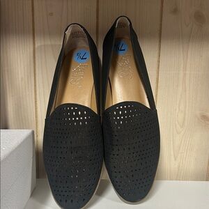 Listing #14 Franco Sarto Perforated Black Loafers